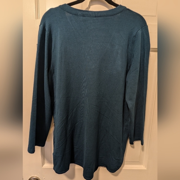 Jones NY tunic sweater (M) NWT - Picture 2 of 5